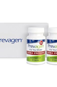 Prevagen Extra Strength Brain Health Supplement – 20mg Apoaequorin with Vitamin D3 (30 Capsules × 2 Pack)